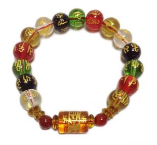 Assorted crystal mani bracelet