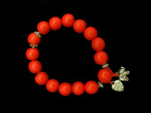 Cinnabar made with love bracelet 