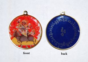 Deity Pendant - Gotrab Wrathful Guru Rinpoche