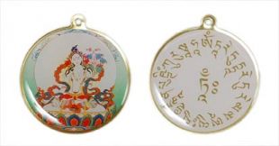 Deity Pendant - White Tara