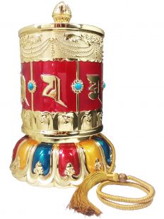 Mani Mantra Prayer wheel (Hand pulling )