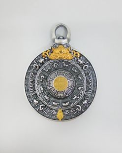 Sterling Silver Protection Mandala