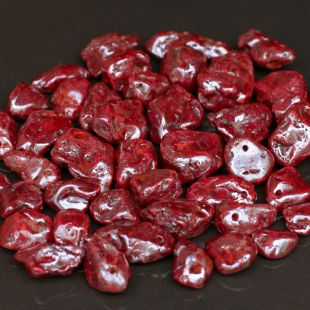 Cinnabar tumbled