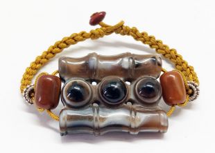3 eyes dzi beads bracelet (Promotion)