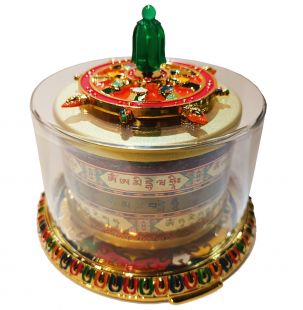 21 Tara Hand-spinned Prayer Wheel < M >